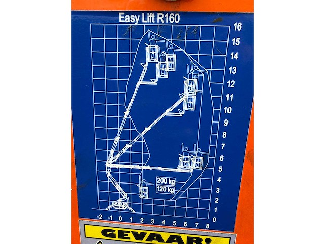 Easylift - 2016 - r160 - spinhoogwerker - afbeelding 17 van  24