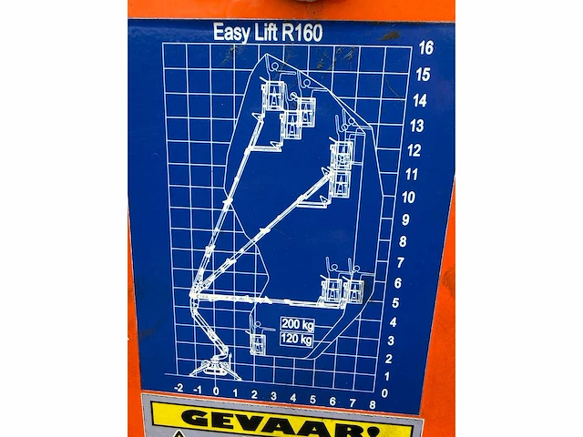 Easylift - 2016 - r160 - spinhoogwerker - afbeelding 16 van  24