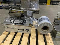 Easypack airspeed edge bubbeltjesfolie dozenopvulmachine - afbeelding 1 van  3