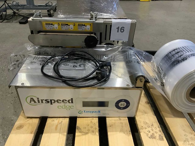 Easypack airspeed edge bubbeltjesfolie dozenopvulmachine - afbeelding 2 van  3