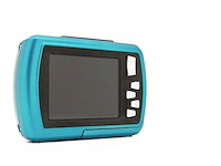 Easypix w2024-iwaterdichte camera 14mp double screen blauw - afbeelding 3 van  5