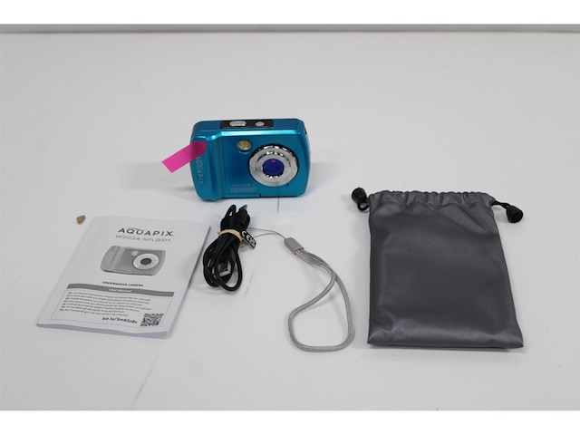 Easypix w2024-iwaterdichte camera 14mp double screen blauw - afbeelding 4 van  5