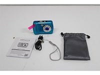 Easypix w2024-iwaterdichte camera 14mp double screen blauw - afbeelding 4 van  5