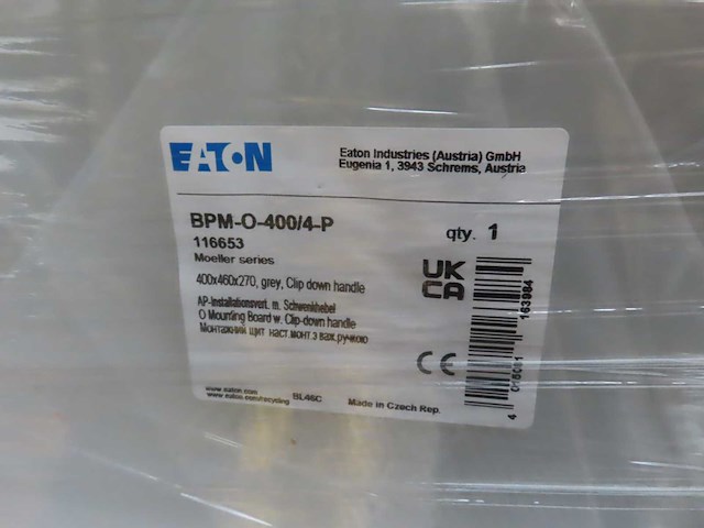 Eaton - bpm-o-400/4-p - installatiekast leeg (4x) - afbeelding 3 van  3