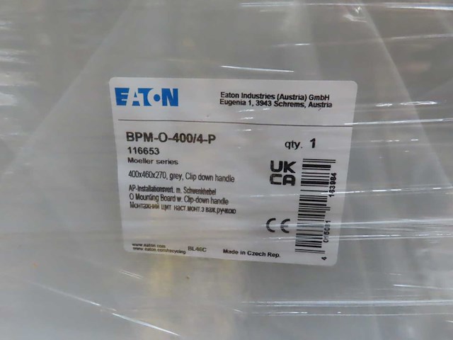 Eaton - bpm-o-400/4-p - installatiekast leeg (4x) - afbeelding 3 van  3