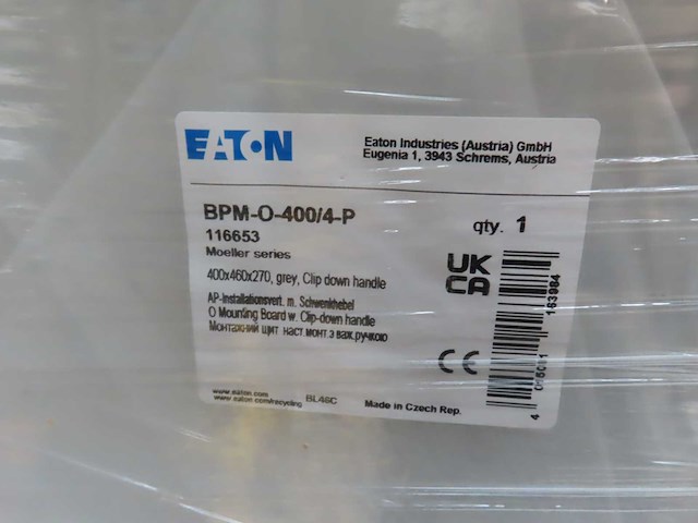 Eaton - bpm-o-400/4-p - installatiekast leeg (8x) - afbeelding 3 van  3