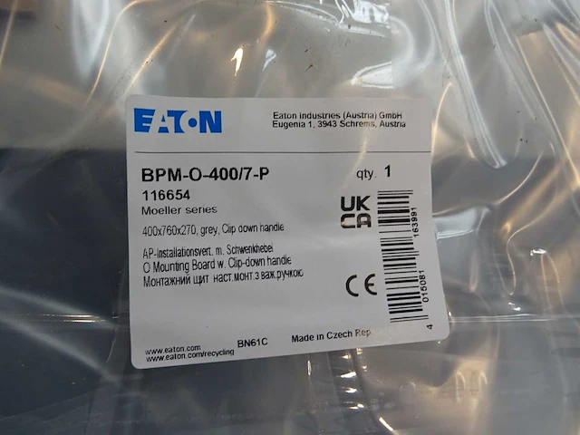 Eaton - bpm-o-400/7-p - installatiekast - afbeelding 2 van  2