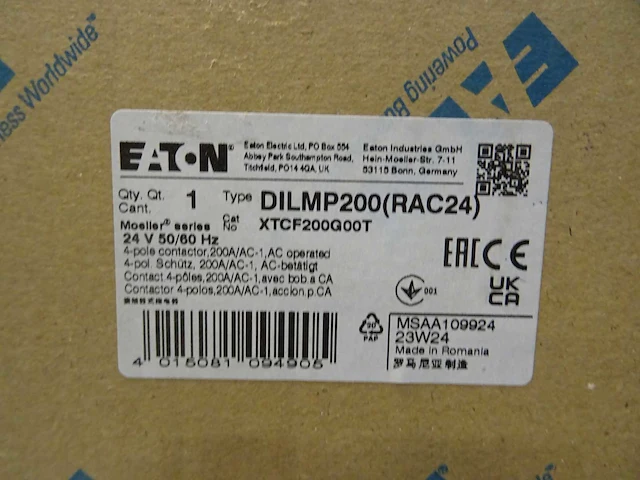 Eaton - dilmp200(rac24) - magneetschakelaar - afbeelding 3 van  3