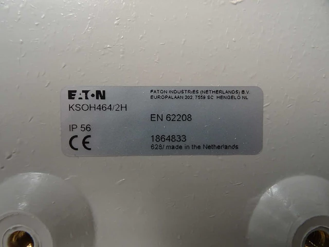Eaton - halyester - ksoh464/2h - laagspanningskast - afbeelding 5 van  5