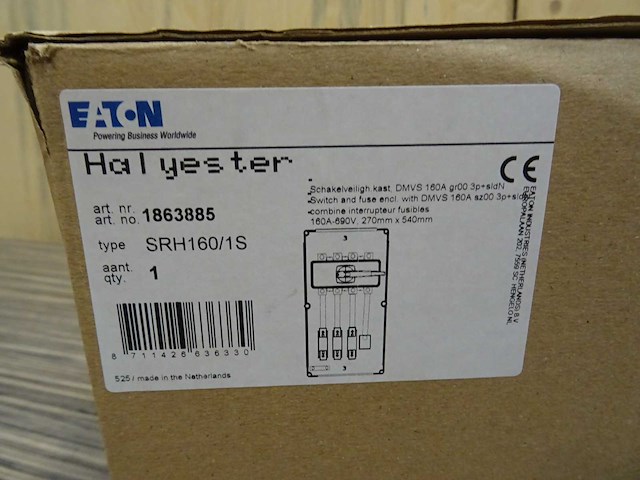 Eaton - halyester - srh160/1s - schakelveiligheidskast - afbeelding 3 van  3