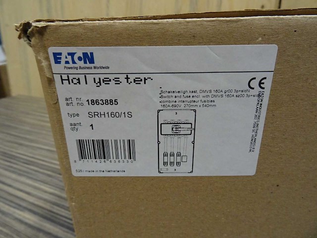 Eaton - halyester - srh160/1s - schakelveiligheidskast - afbeelding 3 van  3