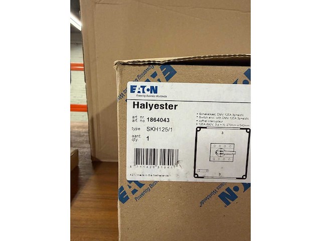 Eaton - halyester skh125/1 - schakelkast - afbeelding 4 van  4