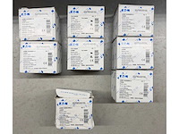 Eaton - mrb6-16/3n/b/01-a 120654, faz-c50/3n 278980, pls6-b40/3n-nw 242996, mrb6-16/3n/b/03-a 120656, mrb6-10/3n/c/003-a 120658 - aardlekautomaat, installatieautomaat (8x)