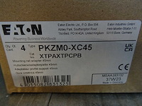 Eaton - pkzm0-xc45 - xtpaxtpcpb - din rail 45mm (27x) - afbeelding 2 van  2