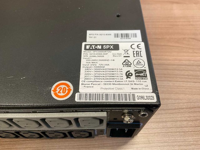 Eaton 5px 3000irt2u ups - afbeelding 13 van  13