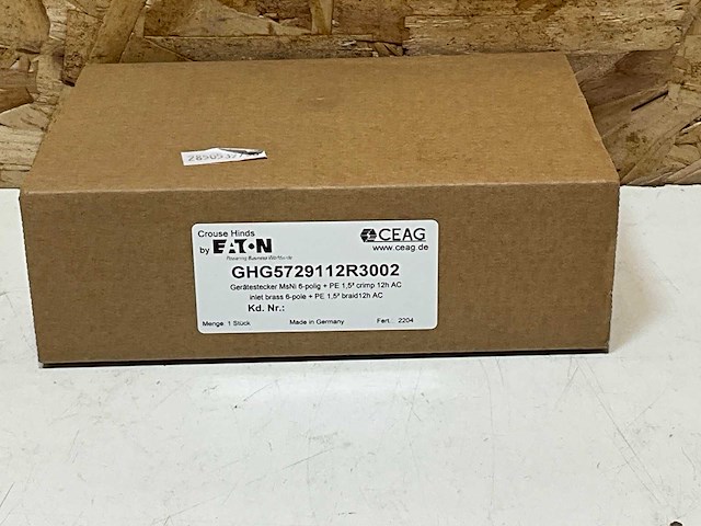 Eaton crouse hinds ceag exlink ghg 572 inlet kabel - afbeelding 2 van  2