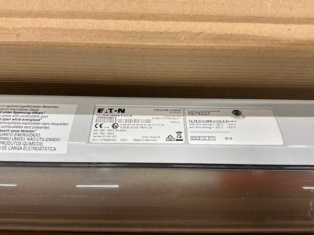 Eaton crouse hinds industriële plafondlamp (3x) - afbeelding 12 van  12