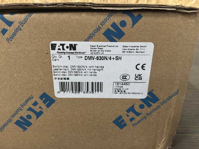 Eaton dumeco dmv-630n lastschneider - afbeelding 9 van  9