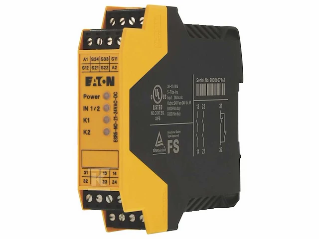 Eaton esr5-no-21-24vac-dc 118700 veiligheidsrelay - afbeelding 1 van  5
