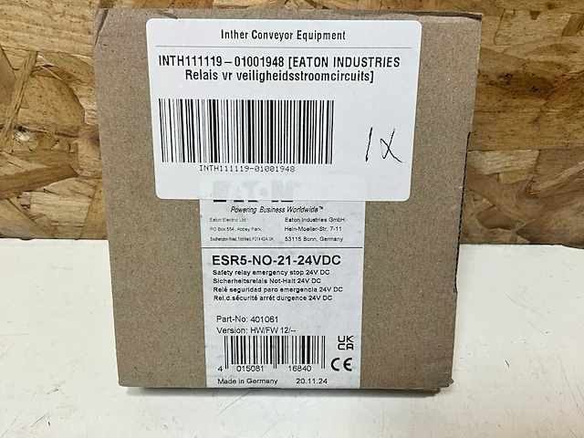 Eaton esr5-no-21-24vac-dc 118700 veiligheidsrelay - afbeelding 4 van  5