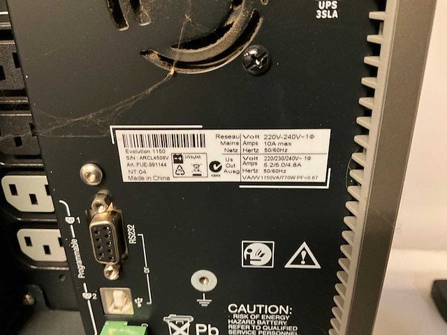 Eaton evolution 1150 ups-systeem - afbeelding 4 van  4