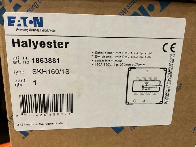 Eaton halyester skh160/1s schakelkast - afbeelding 2 van  2