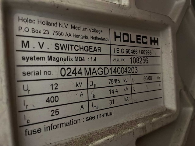 Eaton magnefix md4 kt medium voltage switchgear - afbeelding 6 van  6