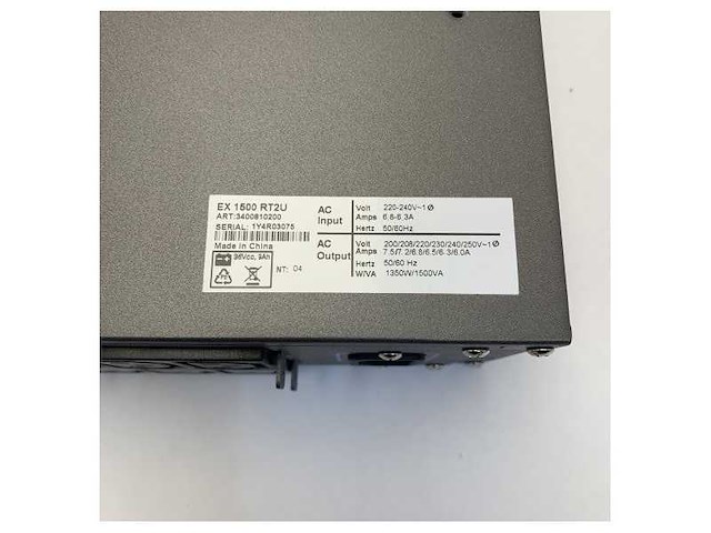 Eaton marine ups ex 1500 rt2u - 1500va 230vac - 3400844700 - afbeelding 7 van  10