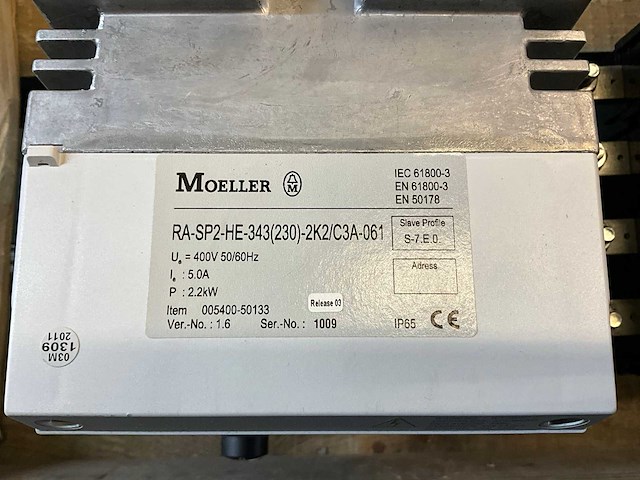Eaton moeller ra-sp …. frequentieregelaar - afbeelding 5 van  7
