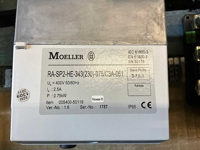 Eaton moeller ra-sp …. frequentieregelaar - afbeelding 7 van  7