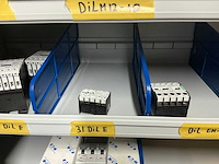Eaton, moeller, siemens, pilz partij schakelmateriaal in stalen vakkenkast - afbeelding 6 van  34