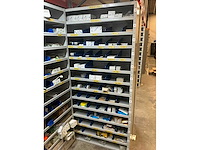 Eaton, moeller, siemens, pilz partij schakelmateriaal in stalen vakkenkast - afbeelding 12 van  34