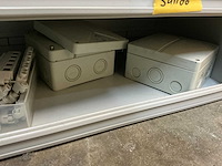 Eaton, moeller, siemens, pilz partij schakelmateriaal in stalen vakkenkast - afbeelding 25 van  34