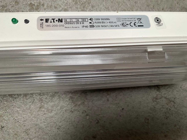 Eaton noodverlichtingsarmatuur 185-200-010 - afbeelding 2 van  2