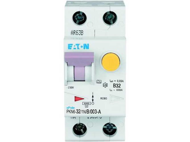 Eaton pkn6-32/1n/b/003-a-mw aardlekautomaat (14x) - afbeelding 1 van  3