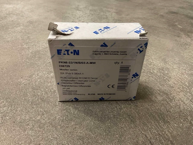 Eaton pkn6-32/1n/b/03-a-mw aardlekautomaat (2x) - afbeelding 2 van  2