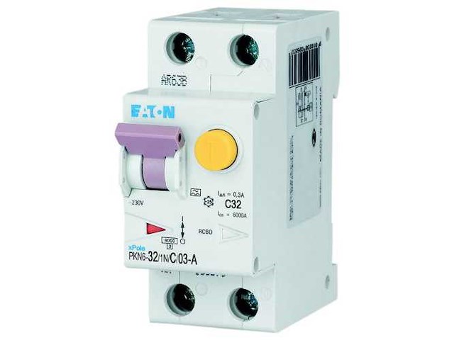 Eaton pkn6-32/1n/c/03-a-mw aardlekautomaat (2x) - afbeelding 1 van  3