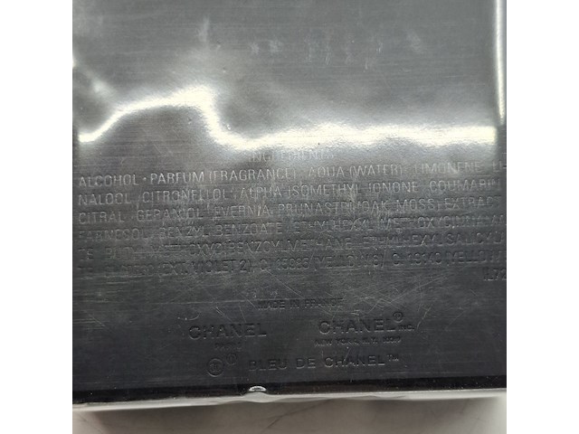 Eau de parfum, 100ml, chanel, bleu de chanel - afbeelding 4 van  5