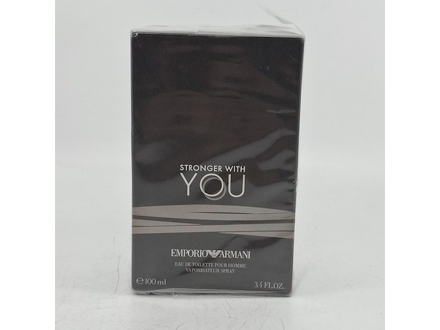 Eau de parfum, 100ml, emporio armani, stronger with you - afbeelding 1 van  3