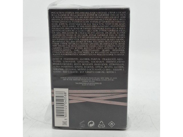 Eau de parfum, 100ml, emporio armani, stronger with you - afbeelding 3 van  3