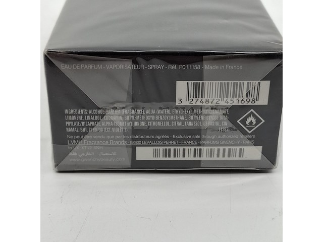 Eau de parfum, 200ml, givenchy, gentleman - afbeelding 4 van  4