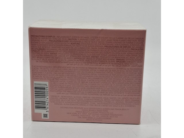 Eau de parfum, 90ml, prada, paradoxe - afbeelding 3 van  3