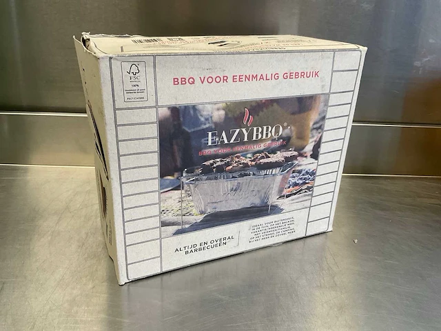 Eazybbq wegwerp barbecue (5x) - afbeelding 1 van  7