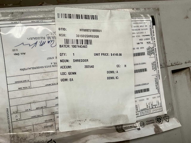 Eba 5540c papiershredder - afbeelding 8 van  8