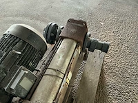 Ebara evm 18 12f5 & saer cvm 131-b/11 verticale meertraps centrifugaalpompen – 11 & 5,5 kw - afbeelding 2 van  10