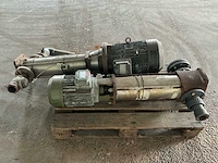 Ebara evm 18 12f5 & saer cvm 131-b/11 verticale meertraps centrifugaalpompen – 11 & 5,5 kw