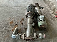 Ebara evm 18 12f5 & saer cvm 131-b/11 verticale meertraps centrifugaalpompen – 11 & 5,5 kw - afbeelding 6 van  10