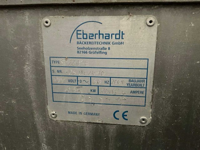 Eberhardt s120e spiraal mengmachine - afbeelding 5 van  5