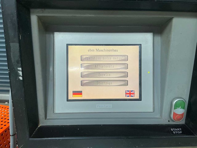 Ebm - 2007 - kdp 117 slk-p - kantaanlijmmachine - afbeelding 5 van  15