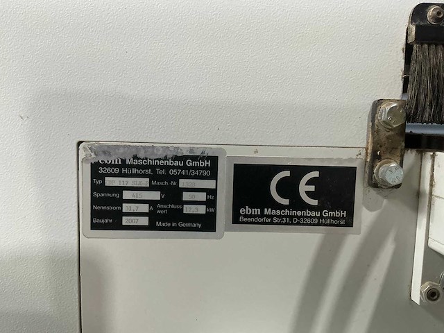 Ebm - 2007 - kdp 117 slk-p - kantaanlijmmachine - afbeelding 7 van  15